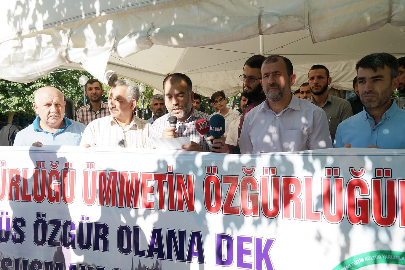 "Müslümanların Kudüs meselesi etrafında birleşmesi gerekir" "Müslümanların Kudüs meselesi etrafında birleşmesi gerekir"